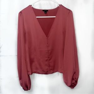 Ann Taylor Button Down Blouse
